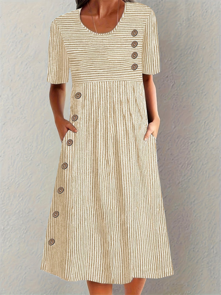 EVA | STRIPED SUMMER DRESS
