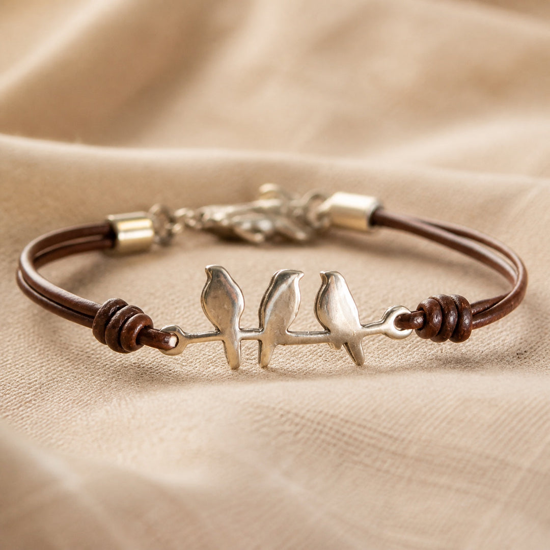 BIRD BRANCH | VINTAGE BIRD CHARM BRACELET