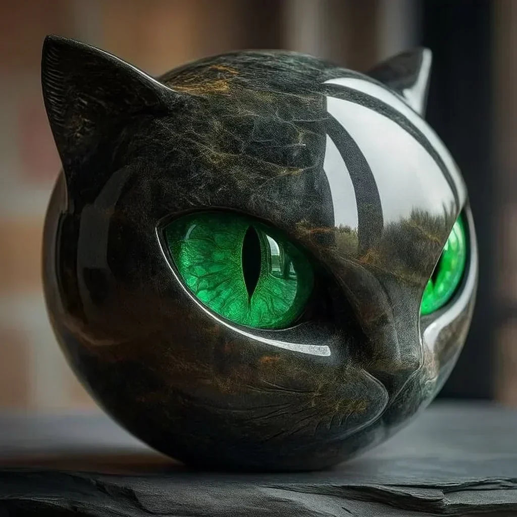 GATO | MYSTICAL CAT HEAD SCULPTURE
