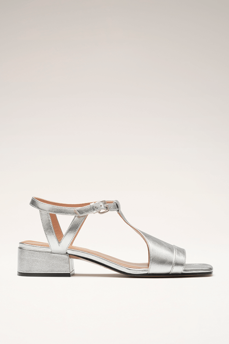 SERENA | SILVER SUMMER SANDALS