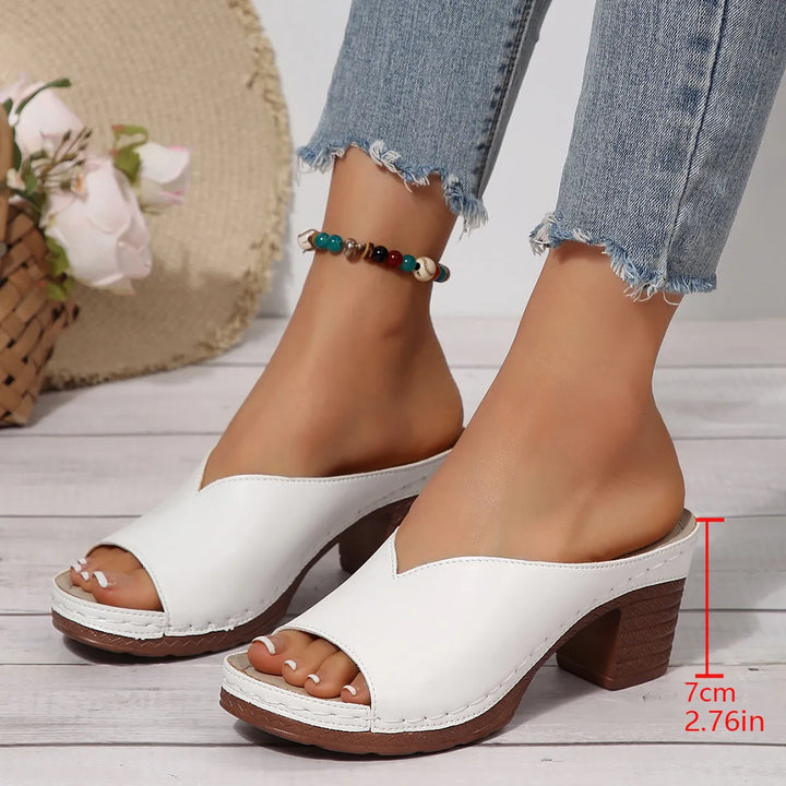 CANDACE | ORTHOPAEDIC OPEN-TOE MULES