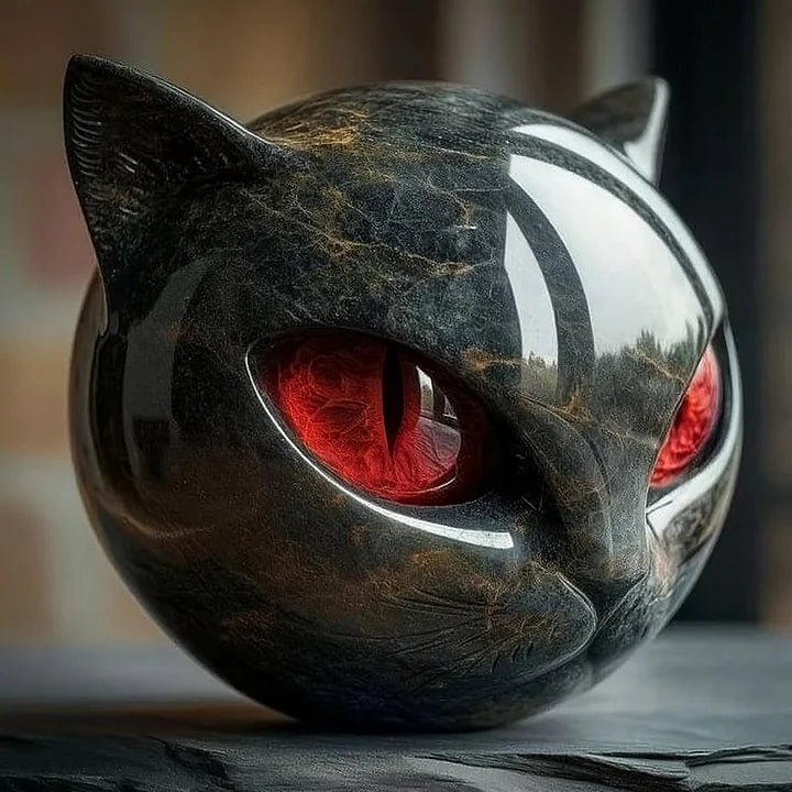 GATO | MYSTICAL CAT HEAD SCULPTURE