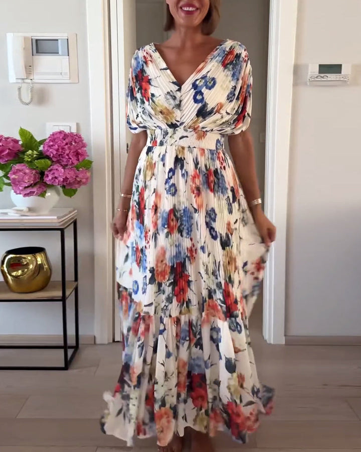 YANNA | ELEGANT FLORAL DRESS