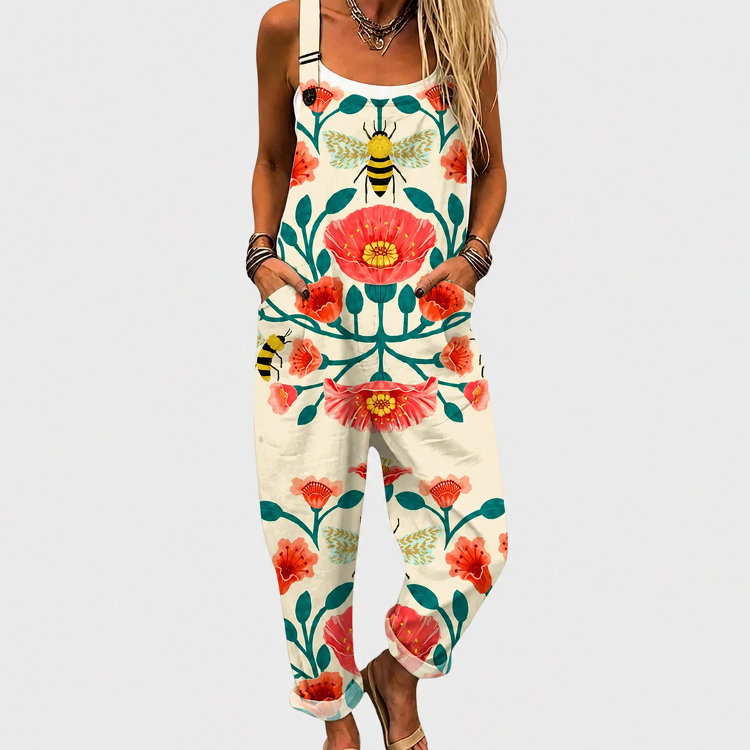 POPPY | COMFORTABLE PRINTED JUMPSUIT
