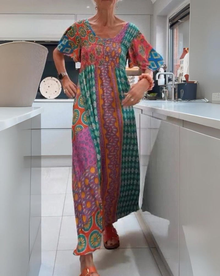 HEIDI | COLOURFUL &amp; ELEGANT BOHEMIAN DRESS