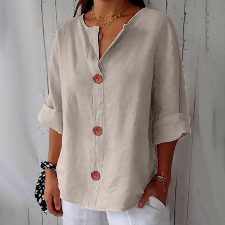 HAZEL | LOOSE-FITTING SUMMER BLOUSE