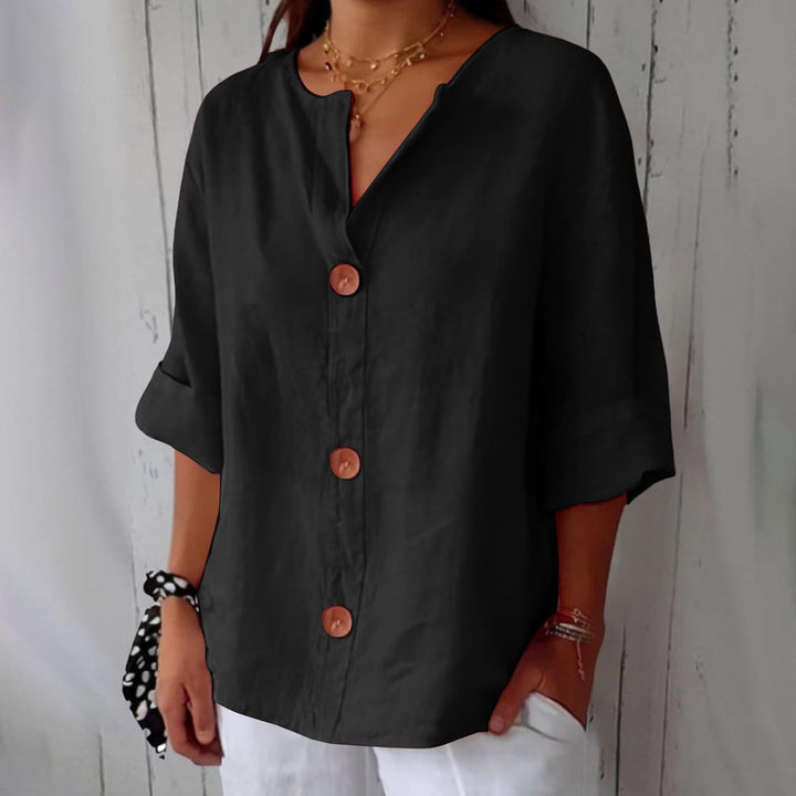 HAZEL | LOOSE-FITTING SUMMER BLOUSE