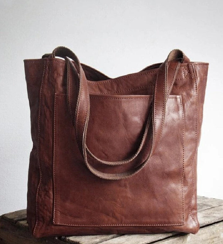 MAEVE | CLASSIC LEATHER-STYLE TOTE