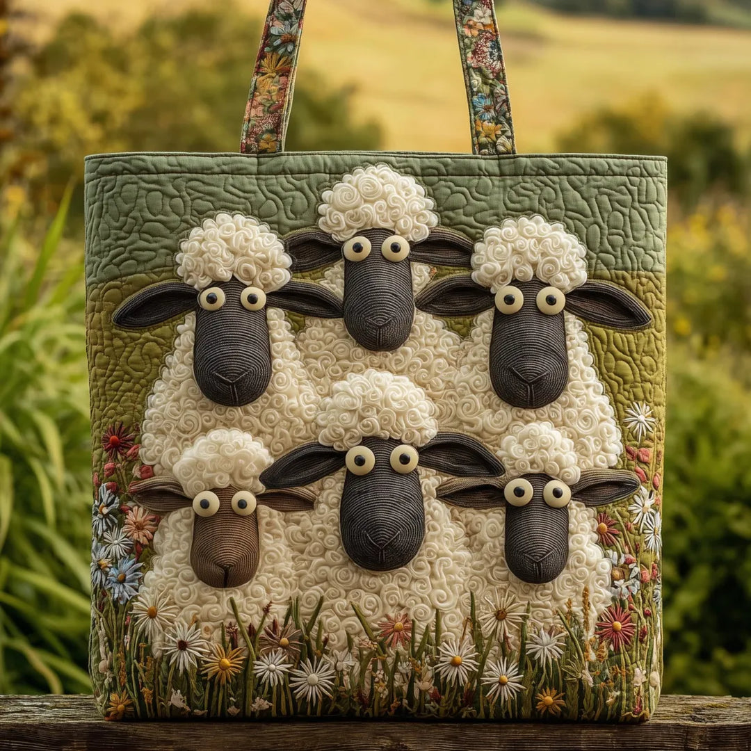 SHEPORA | ARTISAN BAG WITH FIVE SHEEP