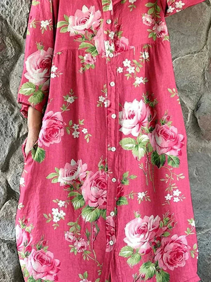 ISABELLA | ART FLORAL DRESS