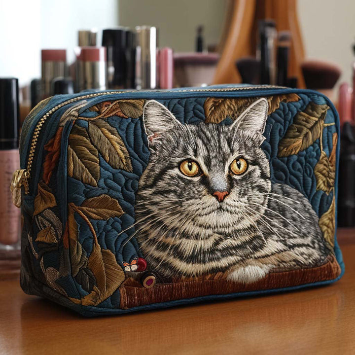 BRIGHT WHISKERS | QUILTED MAKE-UP BAG