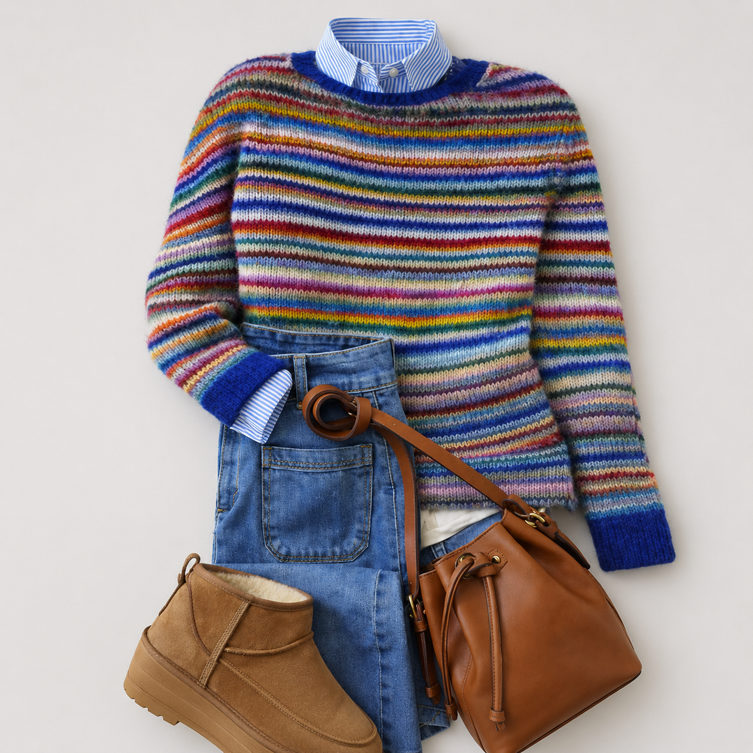 JANICE | HERITAGE NORDIC KNIT JUMPER