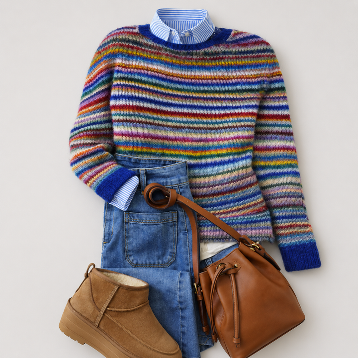 JANICE | HERITAGE NORDIC KNIT JUMPER