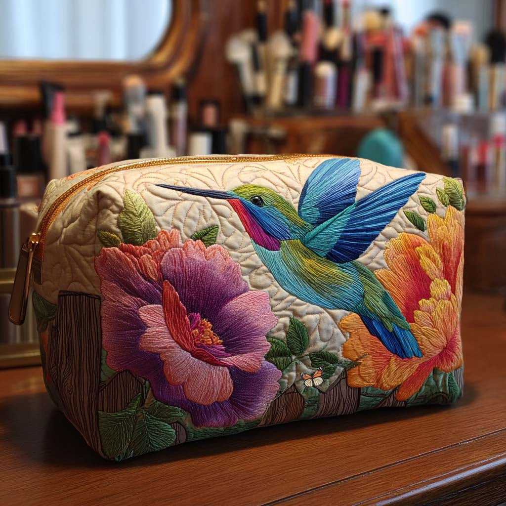 COLIBRI CHARM | QUILTED MAKE-UP BAG