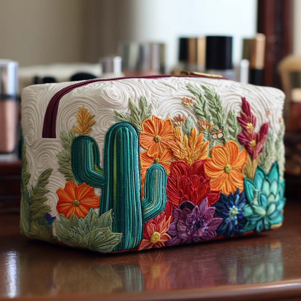 DESERT BEAUTY | QUILTED MAKE-UP BAG