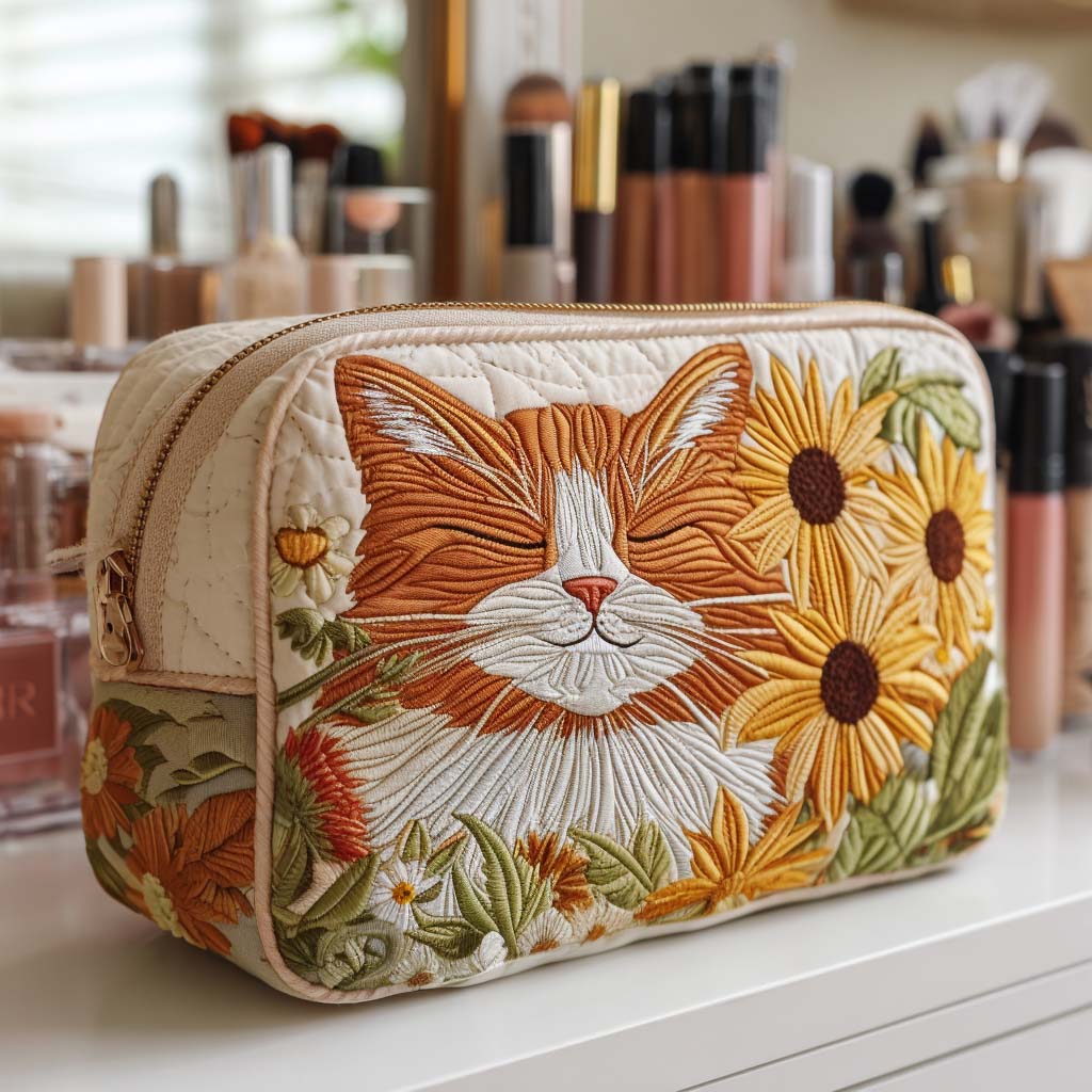 FLUFFY FRIEND | QUILTED MAKE-UP BAG