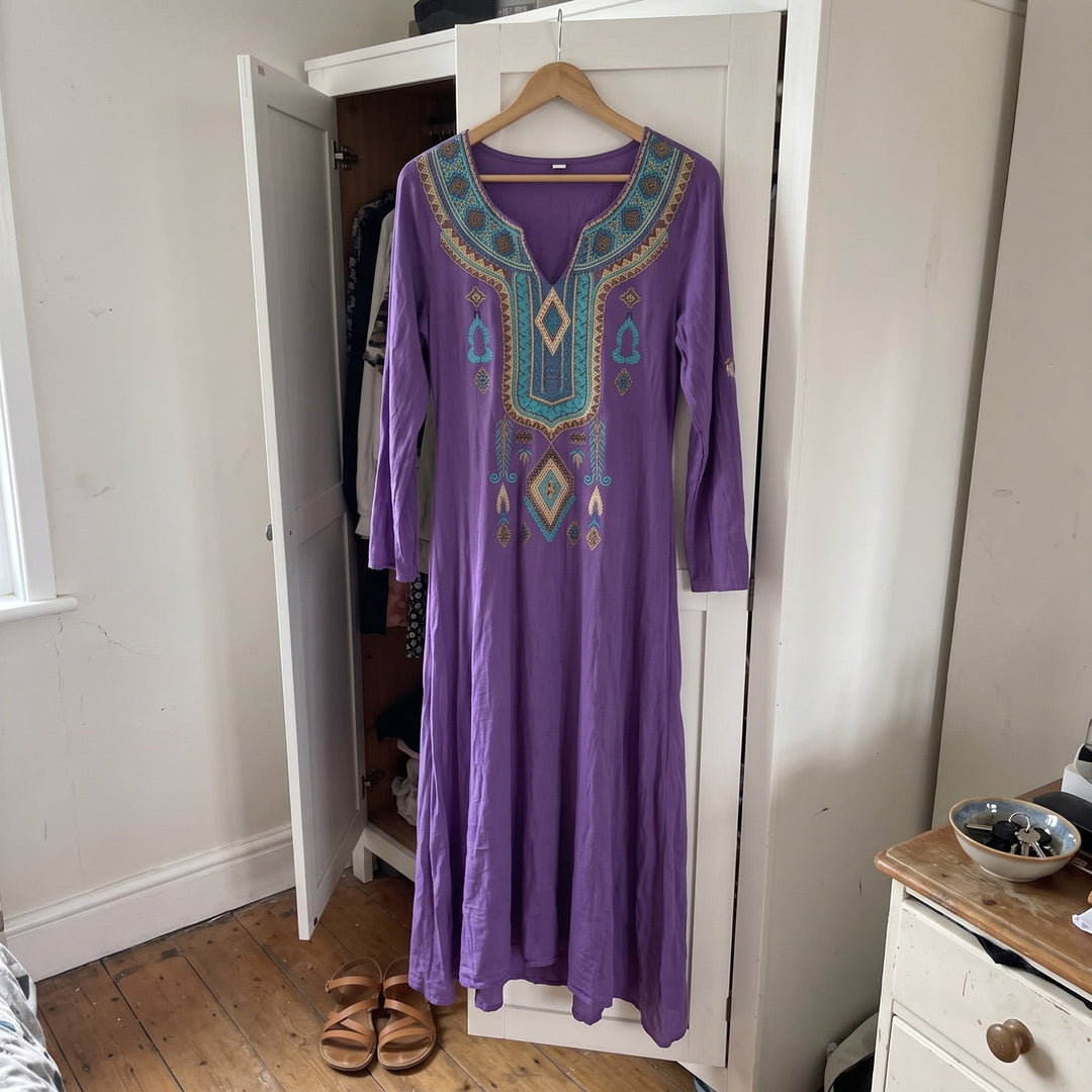 MARGERY | ELEGANT &amp; FLATTERING DRESS WITH PRINT