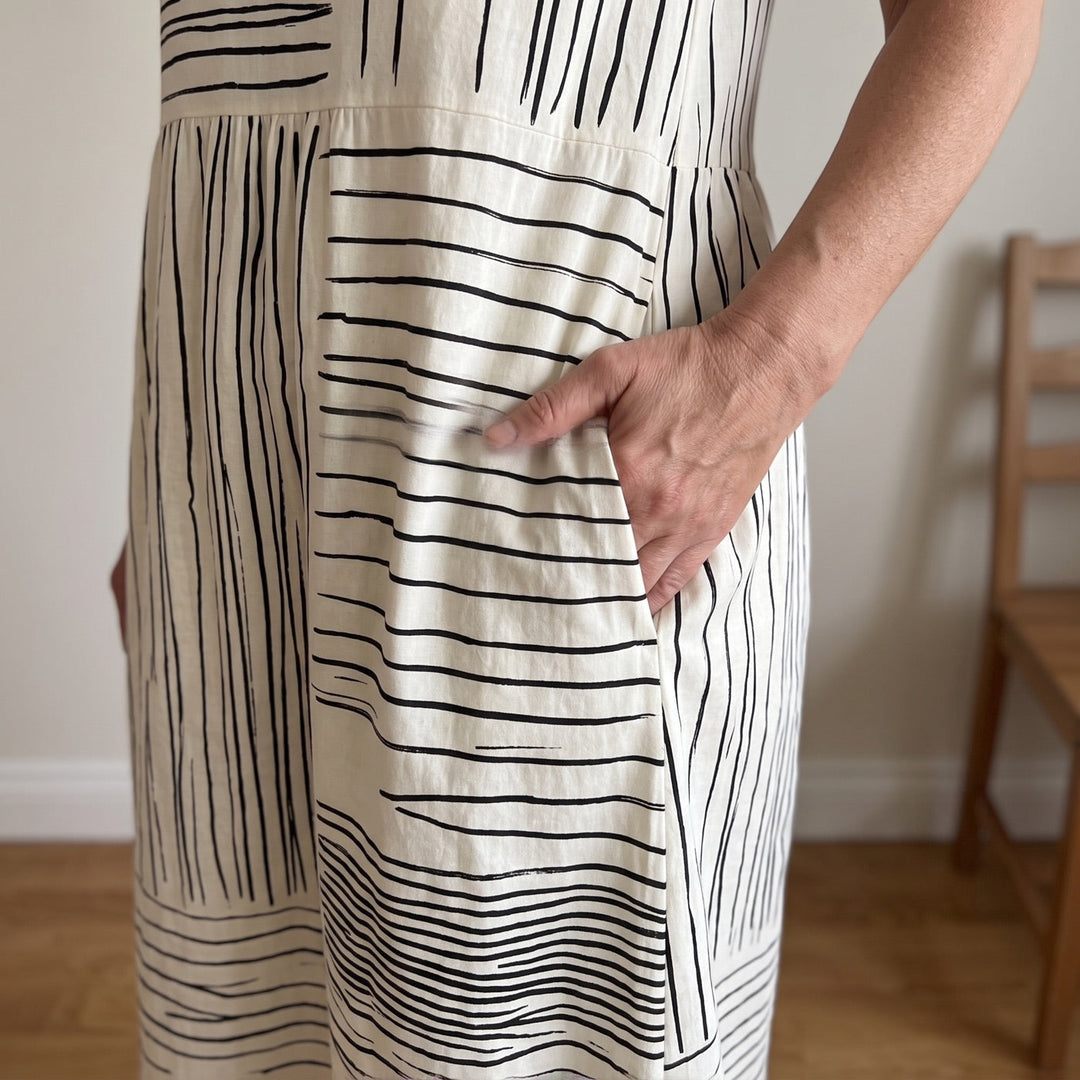 RINA | PRINTED MIDI DRESS