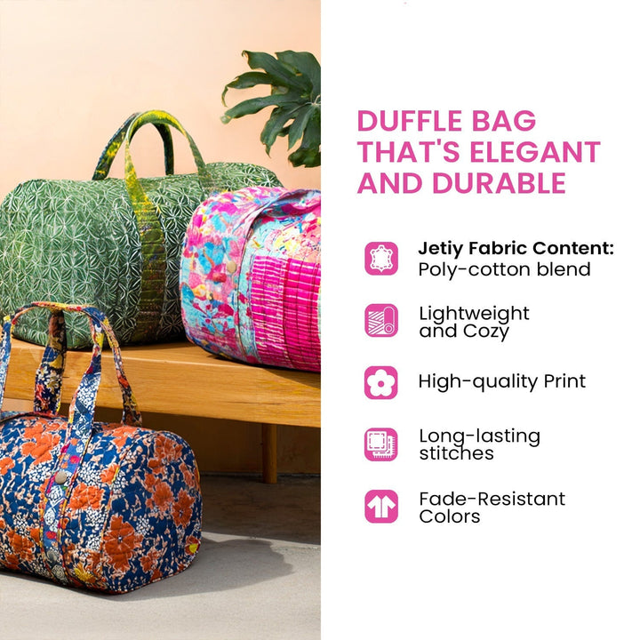 CAT CARNIVAL | QUILTED DUFFLE BAG