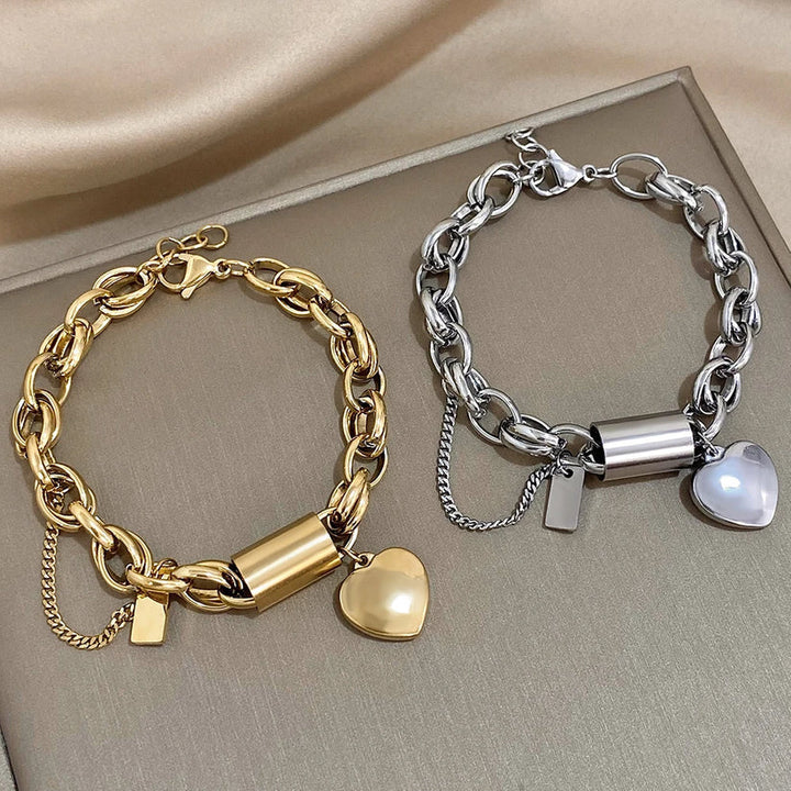 LOVE | CHUNKY HEART BRACELET