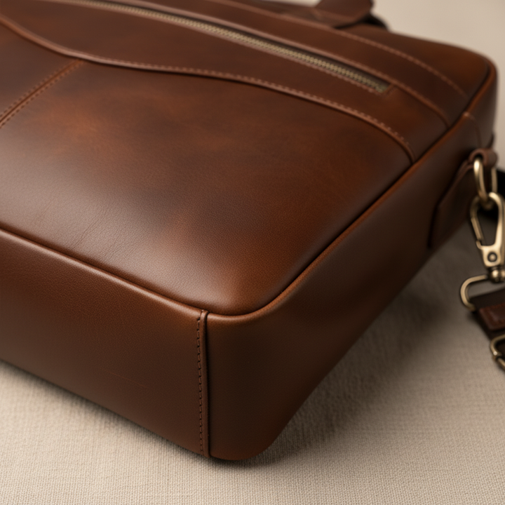 Anthony Leather-Style Briefcase