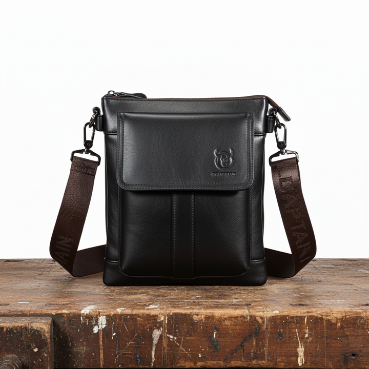 Anton Leather-Style Shoulder Bag