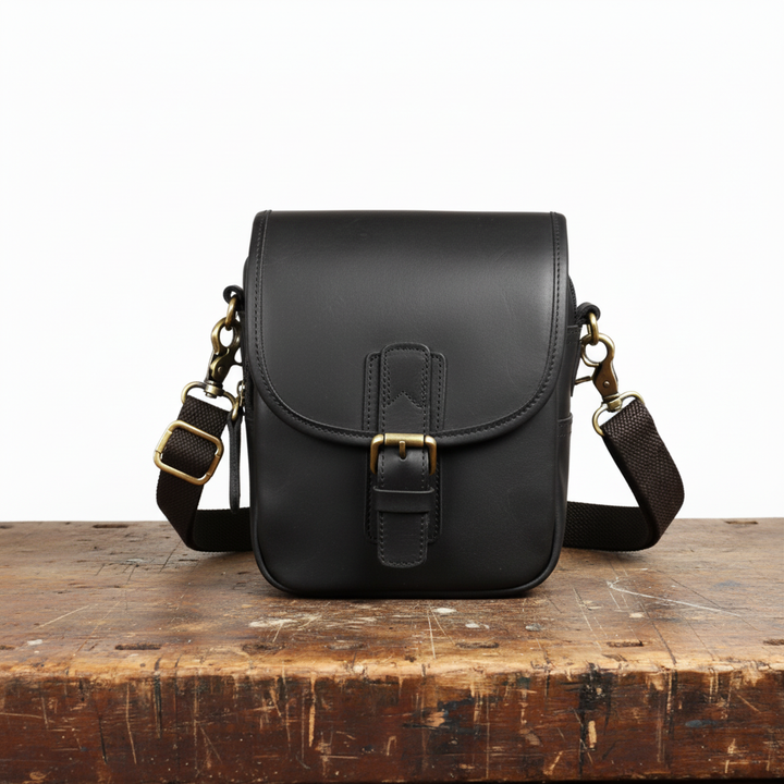 Nolan Leather-Style Shoulder Bag