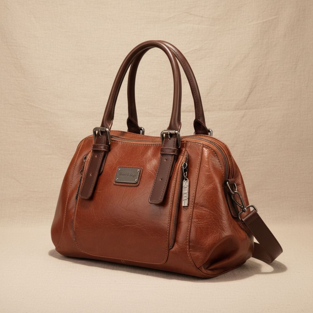 Red Luxury Bucket Bag
