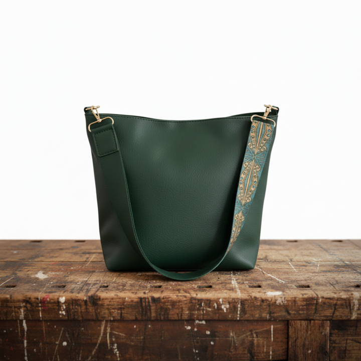 Tamar Vintage Leather-Style Bag