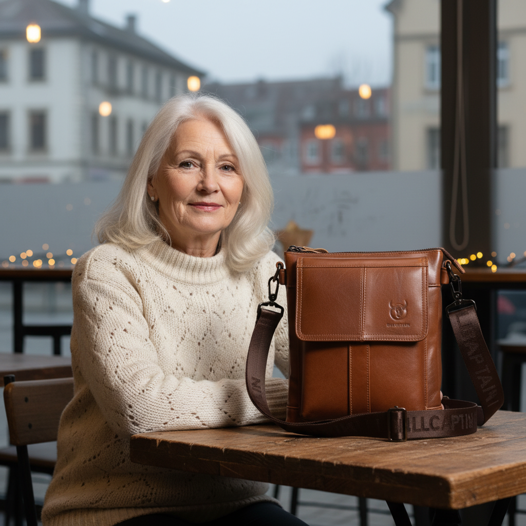 Anton Leather-Style Shoulder Bag