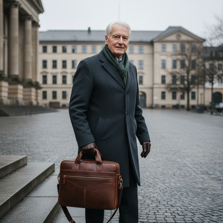 Anthony Leather-Style Briefcase