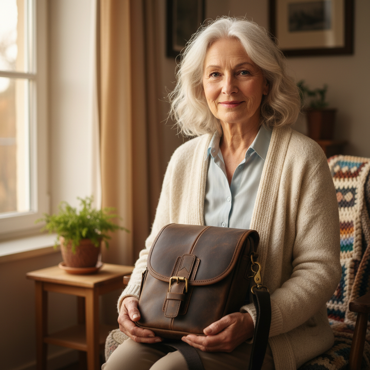 Nolan Leather-Style Shoulder Bag