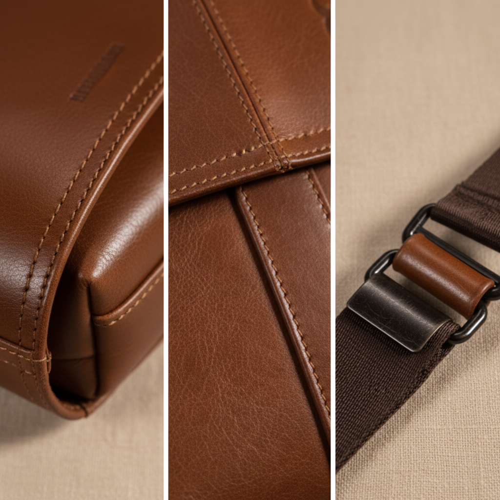 Anton Leather-Style Shoulder Bag