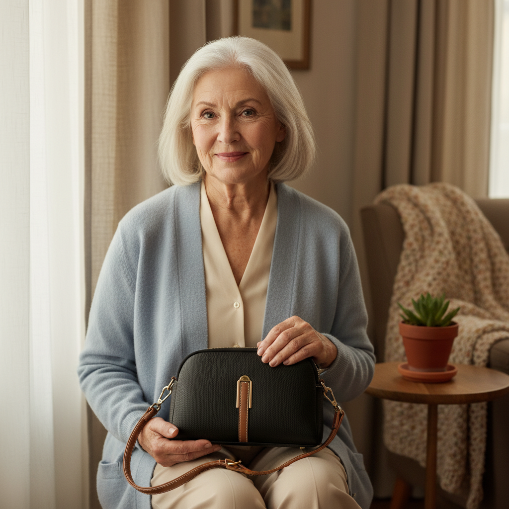 Mila Leather-Style Shoulder Bag