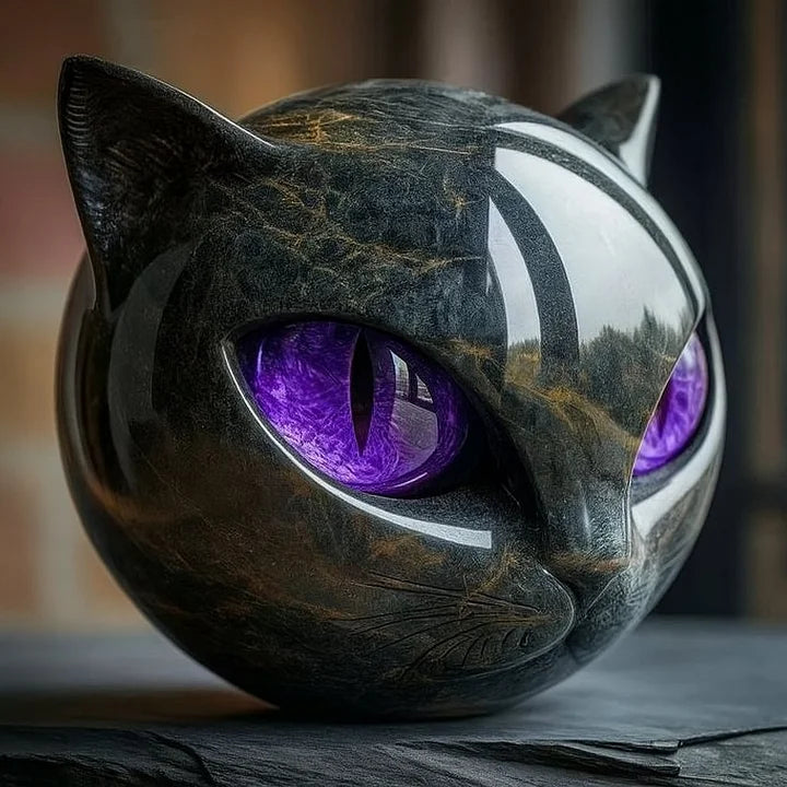 GATO | MYSTICAL CAT HEAD SCULPTURE