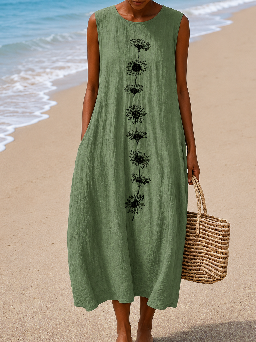 CHERYL | WOMEN’S CASUAL SLEEVELESS DRESS