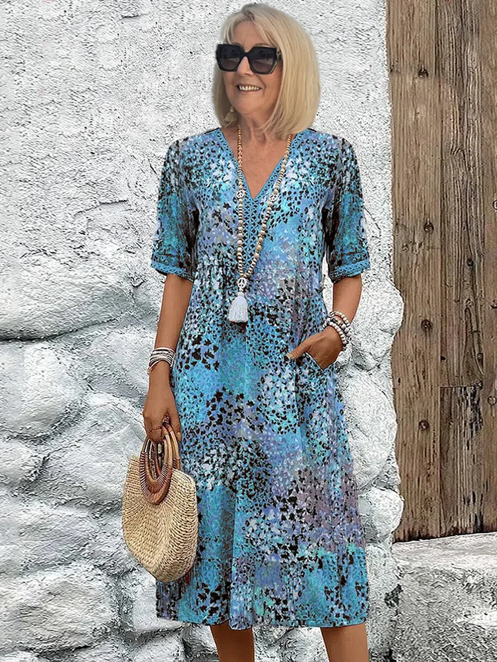 FELICIA | VIBRANT MIDI DRESS
