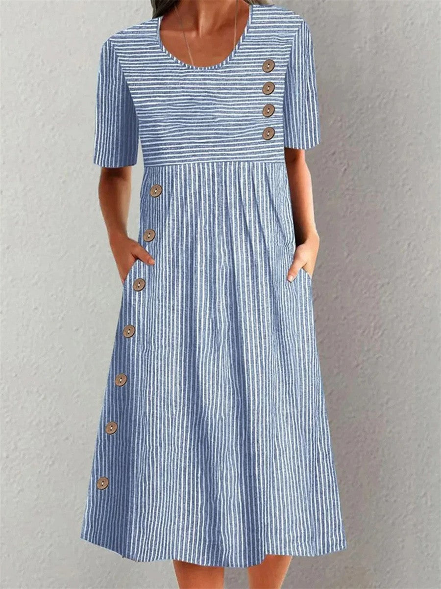 EVA | STRIPED SUMMER DRESS