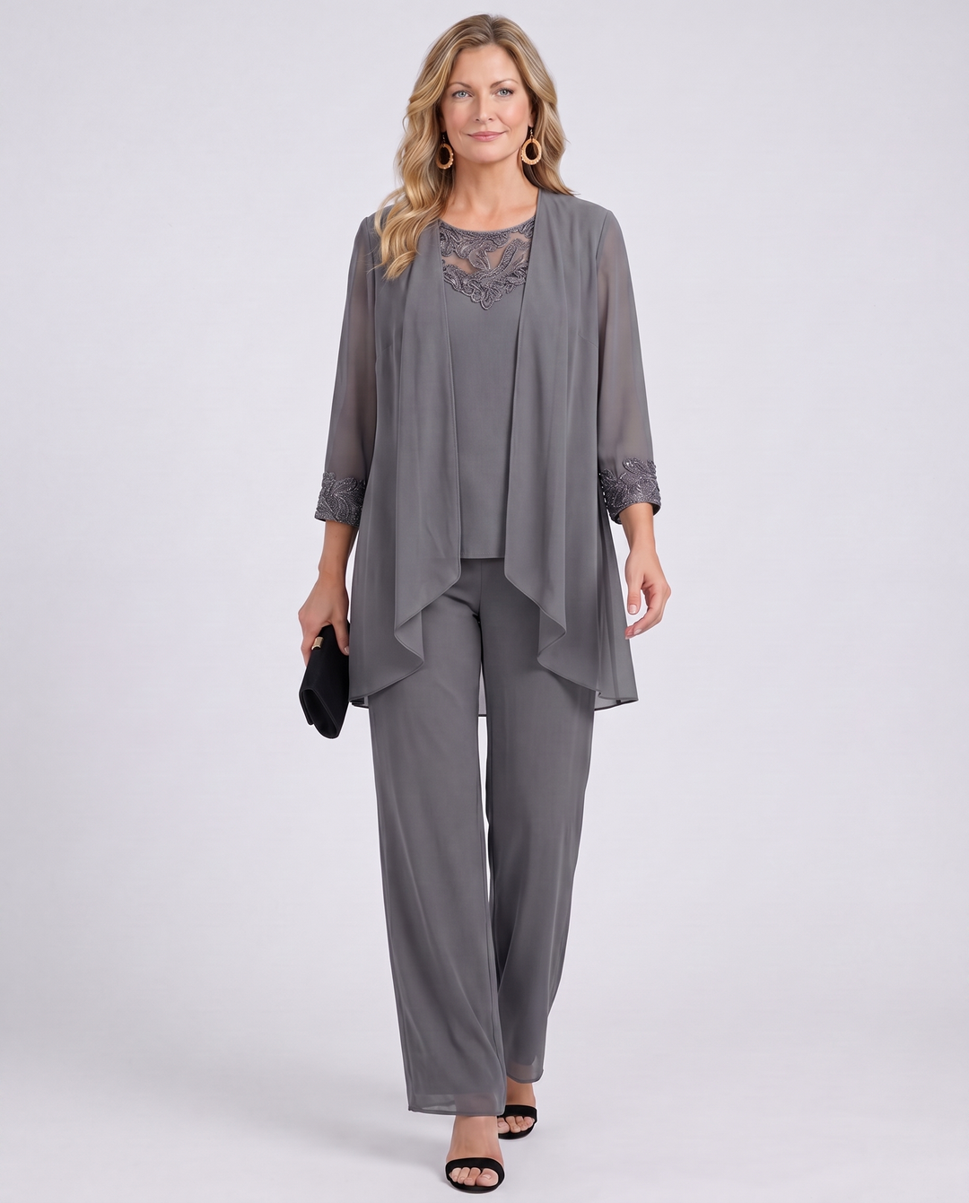 LILLIE | CLASSIC CHIFFON THREE-PIECE SET