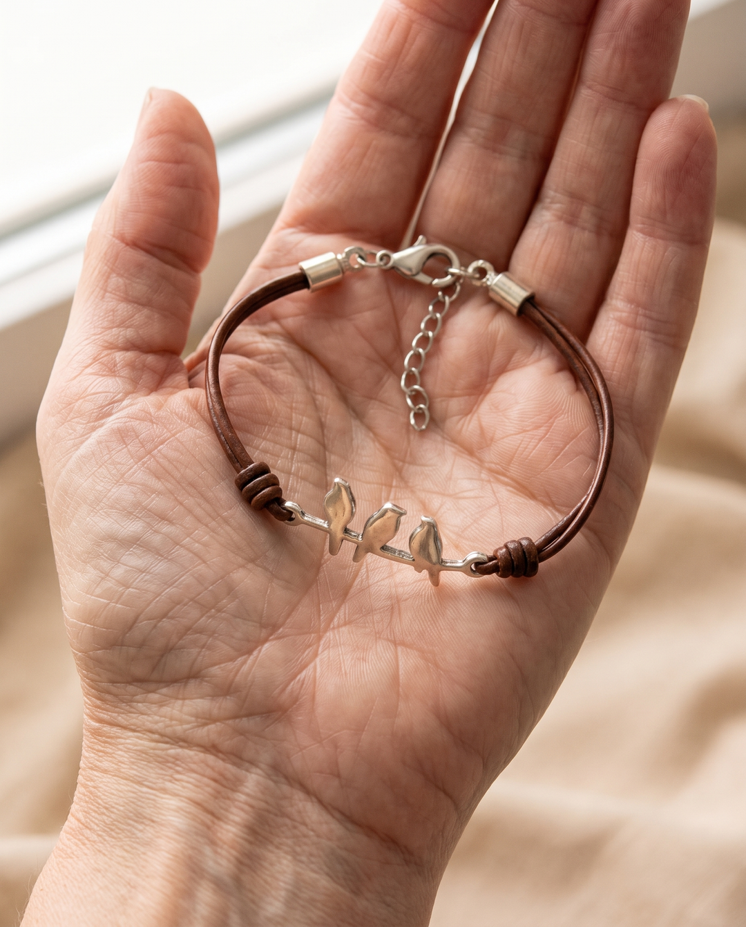 BIRD BRANCH | VINTAGE BIRD CHARM BRACELET