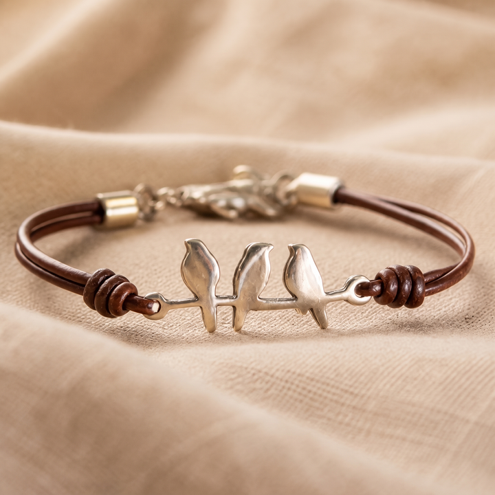 BIRD BRANCH | VINTAGE BIRD CHARM BRACELET