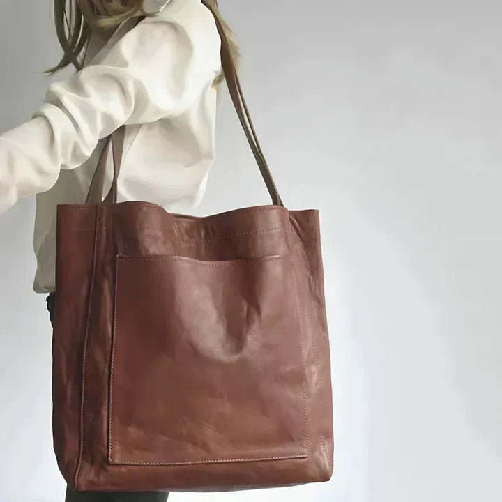 MAEVE | CLASSIC LEATHER-STYLE TOTE