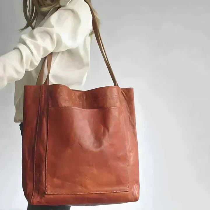 MAEVE | CLASSIC LEATHER-STYLE TOTE