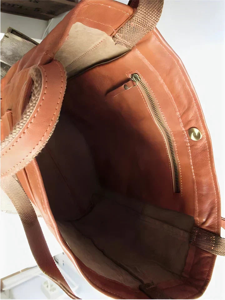 MAEVE | CLASSIC LEATHER-STYLE TOTE