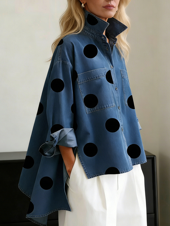 AMERY | POLKA DOT OVERSHIRT